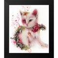 thumbnail image 2 of Love Is In The Air (Kitty) 15x17 Black Modern Framed Museum Art Print Titled - Sheena Pike Art And Illustration, 2 of 5