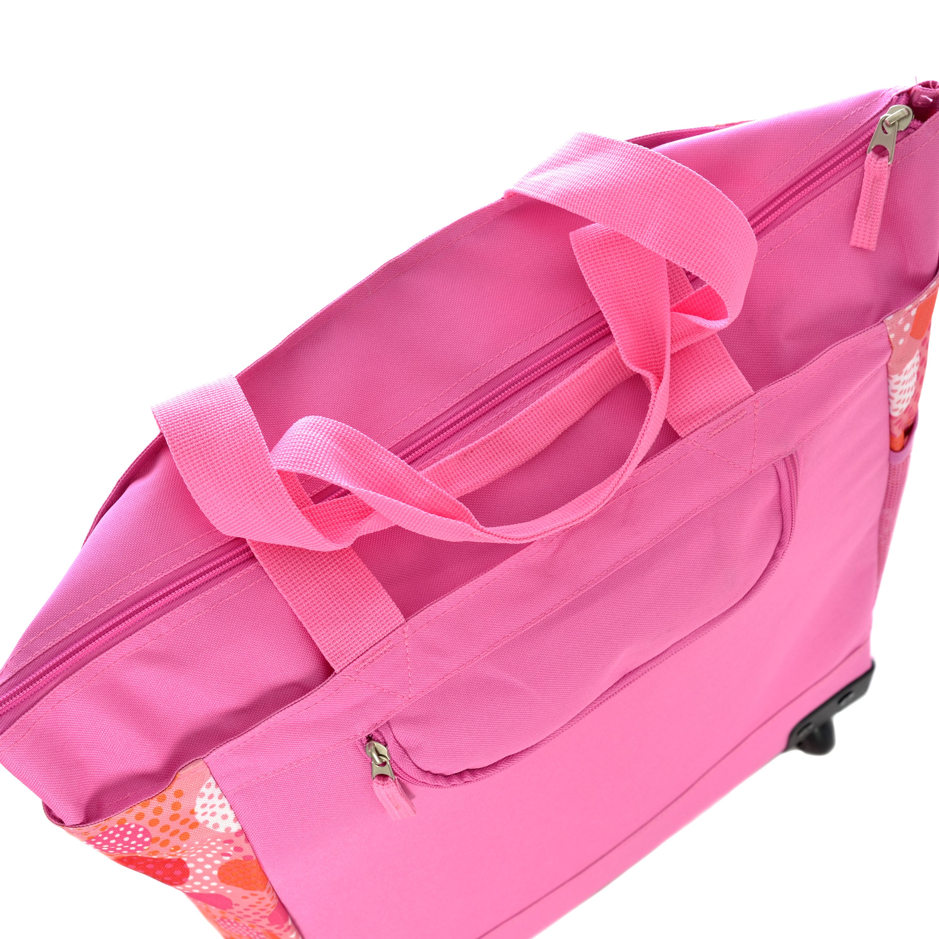 Olympia U.S.A. Fashionista Rolling Shopper Tote