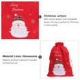 thumbnail image 2 of 1 Pce Sac Cadeau de Noël Père Noël Sac de Rangement pour Bonbons, 2 of 9