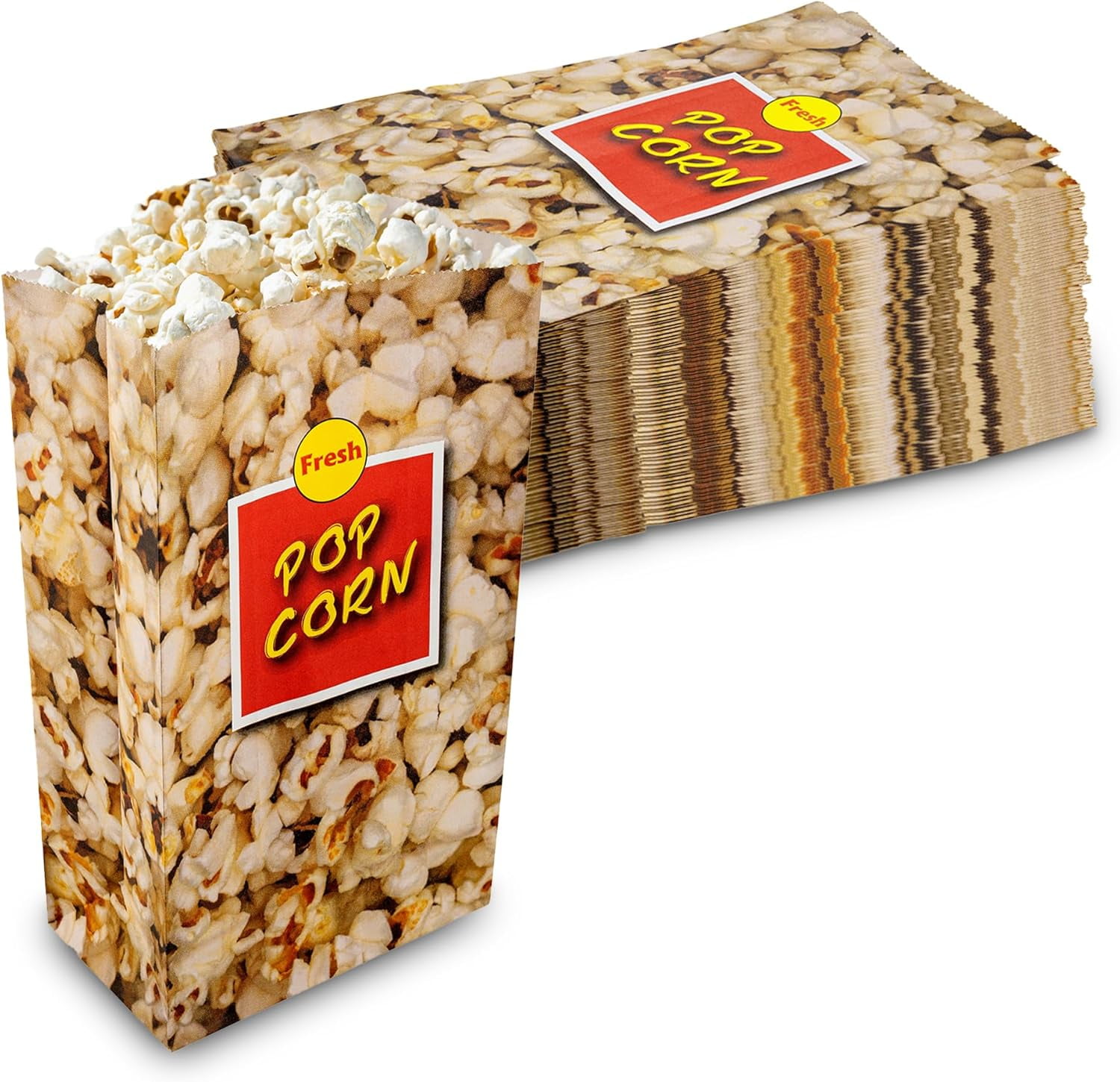 Poppy's Paper Popcorn Bags - 1000 1oz Concession-Grade Bags, Popcorn Machine Accessories For Popcorn Bars, Movie Nights, Concessions In Kenya | Popcorn Concession Equipment & Supplies - View #8