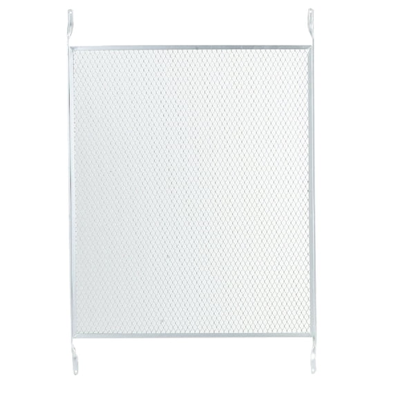 M-D Building Products Grill Door - Satin Aluminum - 19 x 32, Silver