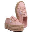 thumbnail image 5 of Superga 2790 COTROPEW Women's Platform Sole With Rope Around Sneakers In Rose Size 9, 5 of 6