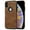 Brown, variant on AIOVETEAB Compatible with iPhone XS Max Case Premium Leather TPU Hybrid Case Cover,Black