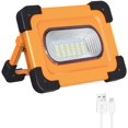 thumbnail image 1 of Lámpara solar para exteriores, reflector LED recargable para exteriores de 80 W y 4000 lm, foco LED impermeable de 4 modos, linterna de camping con dinamo ajustable a 180°, para averías,, 1 of 7