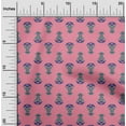 thumbnail image 1 of oneOone Cotton Flex Fabric Leaves & Floral Block Print Fabric BTY 40 Inch Wide, 1 of 4