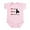 Petal Pink, variant on CafePress - Crawl Walk Motocross Body Suit - Baby Light Bodysuit, Size Newborn - 24 Months