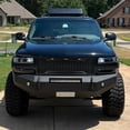 thumbnail image 2 of Spec-D Tuning Matte Black Mesh Grille w/ LED Lamps Compatible with 1999-2002 Chevy Silverado 1500, 2 of 7