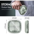 thumbnail image 3 of Pocket Pill Containers, Pill Case, Portable Pill Case, Pill Case for Purse, Cute Pill Organizer, Pill Container for Purse, Small Pill Organizer, Pill Box Small, Travel Pill Box(Green), 3 of 7