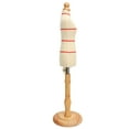 thumbnail image 1 of Female Mannequin Torso With Stand, Height Adjustable Dress Form Manikin Body With Wooden Base, Pinnable Mannequin Body Dress Jewelry Display For Sewing Dressmakers, 1 of 8