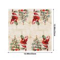 thumbnail image 3 of Btomtd Party Ambiance Paper Napkins in Christmas Colors 20 Count, Printed Disposable Napkins for Holiday Dining, Cheerful Dinner Napkins for Your Christmas Table, E, 3 of 6