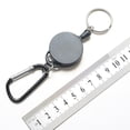 thumbnail image 5 of 1 Pair Retractable Key Chain Key Reel Retracting Reel Pull Key  Wire Outdoor Camping Hiking, 5 of 9