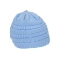 thumbnail image 2 of Gravity Threads Knit Soft Stretch Beanie Cap, Pale Blue, 2 of 2