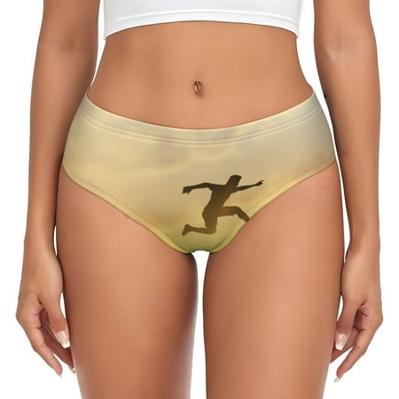 Uemuo Welcome Merry Christmas In 2025 Pattern Women s Cotton Underwear Full Coverage Briefs Soft Stretchy Breathable Underwear Brief-Small