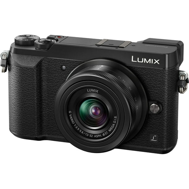 ella es Arruinado Megalópolis Panasonic LUMIX GX85 4K Mirrorless Camera with 12-32mm & 45-150mm Lenses  -Black DMC-GX85WK - Walmart.com
