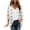 White, variant on Cardigans for Women,Chiffon Summer Kimono Cardigan 3/4 Sleeve Open Front Beach Kimono Hawaiian Floral Printed Lightweight Casual Beach Cover Up Plus Size Multicolor XL