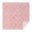 Pink Cow Heart, variant on White Cow Black Spot Geometric Pattern Square Tablecloth,Waterproof Square Table Cover,Wipeable Spillproof Washable Table Cover for Home Kitchen Party Decor 42"X42"(107x107cm)
