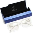 thumbnail image 6 of FEISEDY Classic Square Eyewear Non-prescription Thick Glasses Frame for Women B2461, 6 of 14