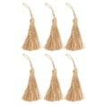 thumbnail image 2 of Borlas para manualidades Jadeshay 6 piezas de yute natural, 2 of 8