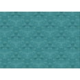 thumbnail image 1 of Ahgly Company Machine Washable Indoor Rectangle Transitional Dark Cyan Green Area Rugs, 2' x 3', 1 of 7