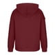 thumbnail image 5 of Sudadera con capucha para hombre, informal, a la moda, lisa, con cremallera, de manga larga, con bolsillo, de poliéster, 5 of 5
