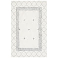 thumbnail image 2 of SAFAVIEH Casablanca Claudia Medallion Area Rug, Ivory/Black, 5' x 8', 2 of 11