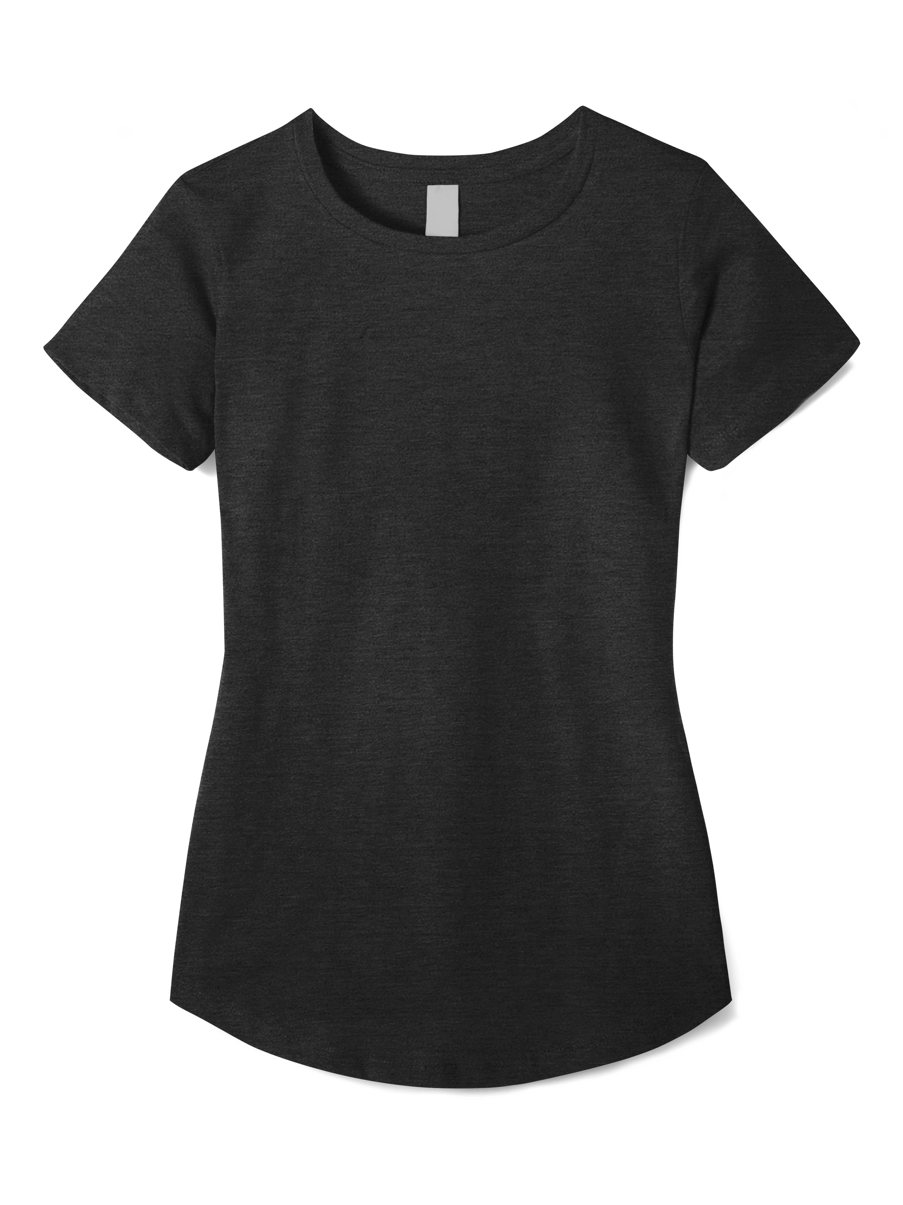 Ma Croix Womens Casual Curved Hem Sport Workout Moisture Wicking Lounge