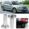 thumbnail image 3 of CATPAN Car Muffler, 3.5in/4in/4.5in Universal Stainless Steel Removable Muffler Silencer Car Modification Accessories(4.5in), 3 of 8