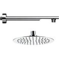 thumbnail image 1 of AGM Home Store Stainless Steel Round Swivel Rain Shower Head, 1 of 1