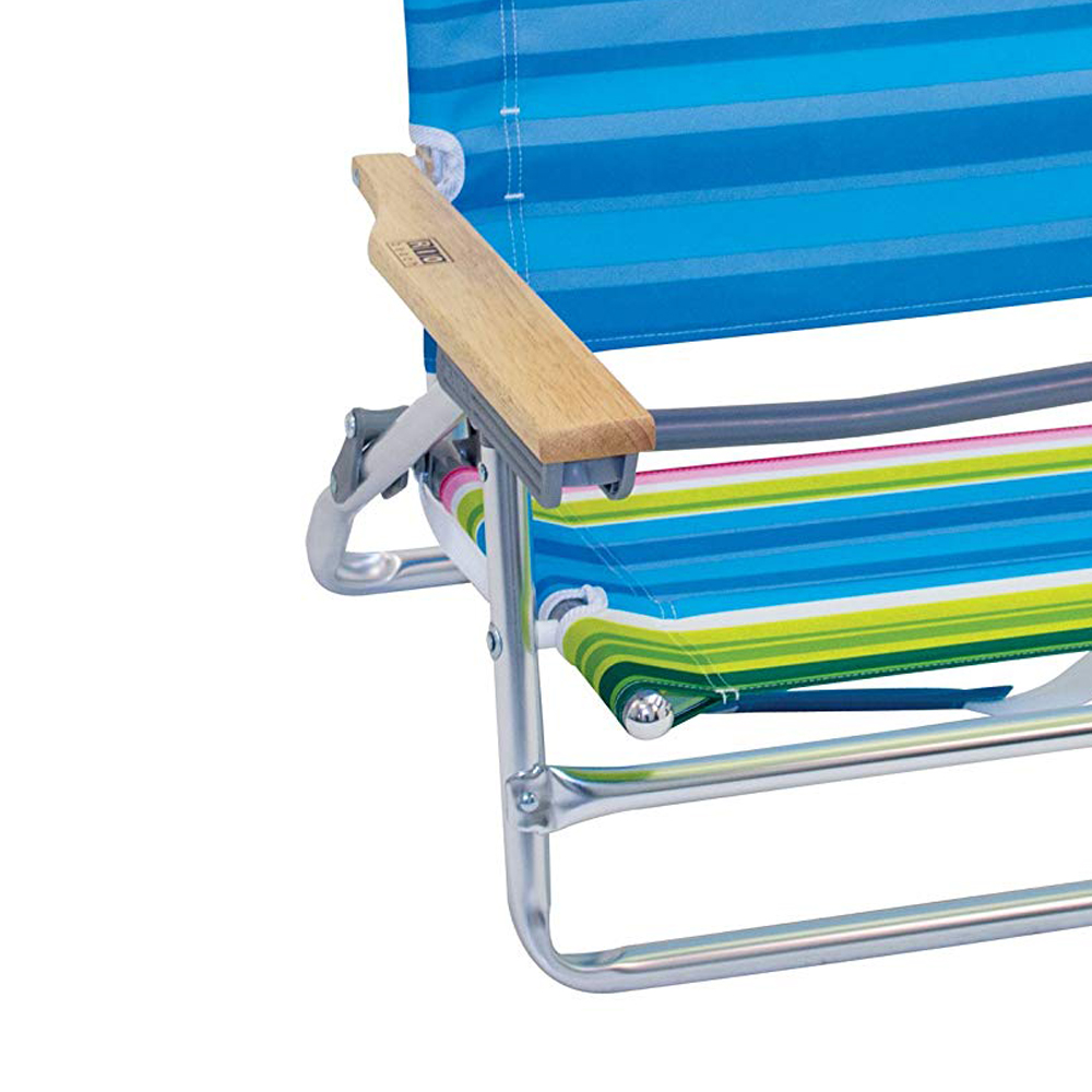 Rio Classic 5 Position Lay Flat Folding Beach Chair