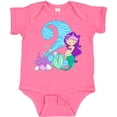 thumbnail image 3 of Inktastic Second Birthday Mermaid Girls Baby Bodysuit, 3 of 5