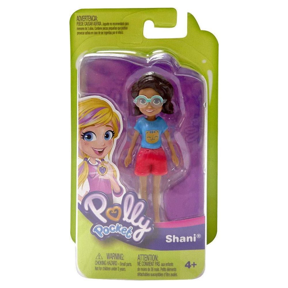 Polly Pocket Doll With Trendy Outfit