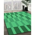 thumbnail image 2 of Ahgly Company Indoor Square Patterned SpringGreen Area Rugs, 3' Square, 2 of 6