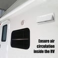 thumbnail image 4 of RV Remorque de Véhicule Récréatif Hotte de Course Couverture d'Évent de Poêle Accessoire de Protection Solaire Compatible avec Évents de Paroi Latérale de Véhicule Récréatif, Matériau Durable, 4 of 6