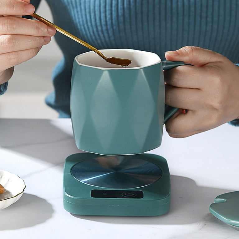 16W Electric Coffee Mug Warmer Portable Cup Warmer Home Office