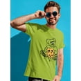 thumbnail image 2 of Teddy Bear Hand Drawn Smile T-Shirt Men -Image by Shutterstock, Male 5X-Large, 2 of 4