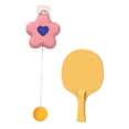 thumbnail image 1 of Children's Hanging Table Tennis Trainer Exercise Equipment Self Training Professional indoor Pink 1 Paddle, 1 of 8