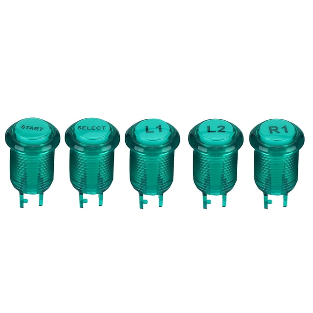 Game 822B Single DIY Arcade Joystick Accessory Kit For Arcade / Fighting Home Game USB Set In American-StyleGreen