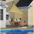 thumbnail image 3 of ShelterLogic 12 x 12 ft Sand Shade Sail Triangle - Heavyweight (Attachment Point/Pole Not Included), 3 of 4
