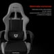 thumbnail image 3 of Silla Gamer BALAM RUSH POWER RUSH V2 Ergonomica Reclinable 135° 120kg, 3 of 6