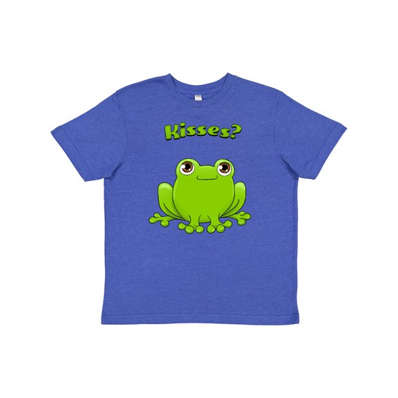 Inktastic Kisses? - cute frog Youth T-Shirt