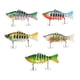 thumbnail image 5 of 5 piezas de pescado señuelos que se hunden para que se hundan de agua salada cebos de pesca de agua dulce con ganchos para salmón de perca de, 5 of 8