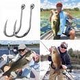 thumbnail image 6 of #3 High Carbon Steel Fishing Hook Long Shank Hooks Saltwater Freshwater Fishing, 6 of 6