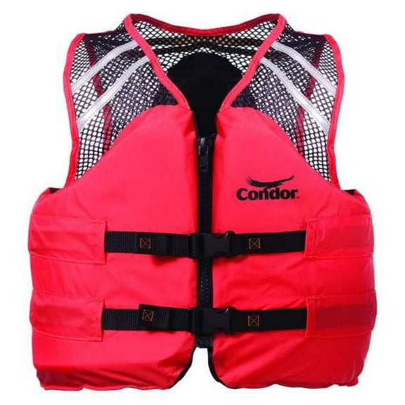 Condor Commercial Life Jacket,III,M,15-1/2 lb. 45MP85