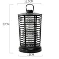 thumbnail image 3 of Xihbxyly Luz Led Portátil, Luz Azul Suave, Trampa Física Segura para Insectos, Uso En Interiores y Exteriores, Cobertura Eficaz, Bajo Consumo, Fácil Limpieza, 110 V/220 V, Potencia de 3 W, Diseño par, 3 of 5