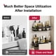 thumbnail image 5 of Bathroom Shelf No Drill Wall Mounted Shampoo Bottle Shower Corner Rack Toilet Storage Rack Aluminum Bathroom Kitchen Accessories, 5 of 7