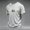 Light Gray, variant on Men's We The People Means Everyone Polo Shirt with Rainbow Fist Graphic and Colorful Collar Trim Featuring Short Sleeves Black L