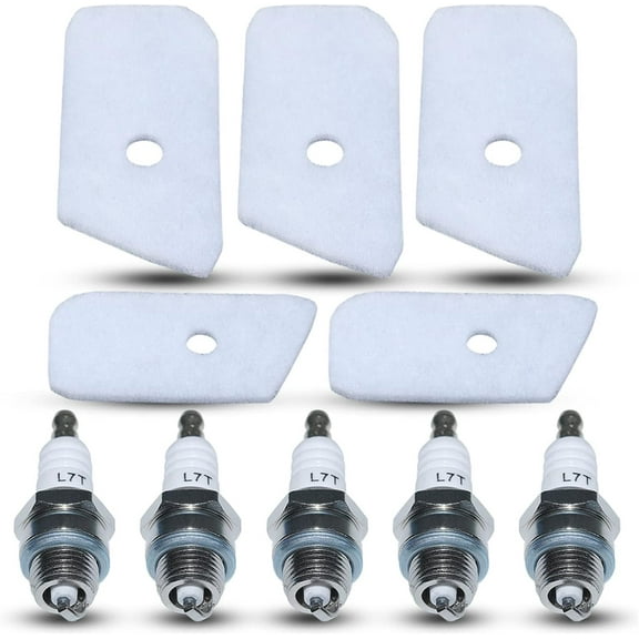 Air Filter with Spark Plug For Husqvarna 124L 125L 128L 128CD 128LD 128LDX Gas String Trimmer/Brush Cutter