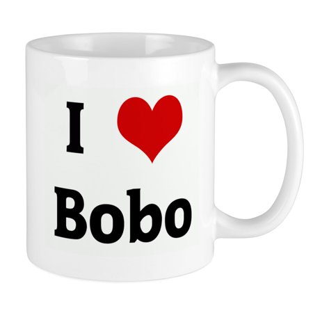 

CafePress - I Love Bobo Mug - Ceramic Coffee Tea Novelty Mug Cup 11 oz