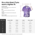 thumbnail image 5 of Pofeuu Snowflakes Print Mens Casual Short Sleeve Shirts Beach Summer Spread Collar Pocket Tops Men's Casual Short-sleeved Shirt-Large, 5 of 5