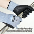 thumbnail image 4 of DEX FIT CRU553 Thin Blue Level 5 Cut Resistant Gloves (Firm Grip, Durable Foam, Large) - 1 Pair, 4 of 5